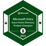 Microsoft Entra Azure Active Directory - Product Champion 2023
