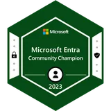 Microsoft Entra Community Champion 2023